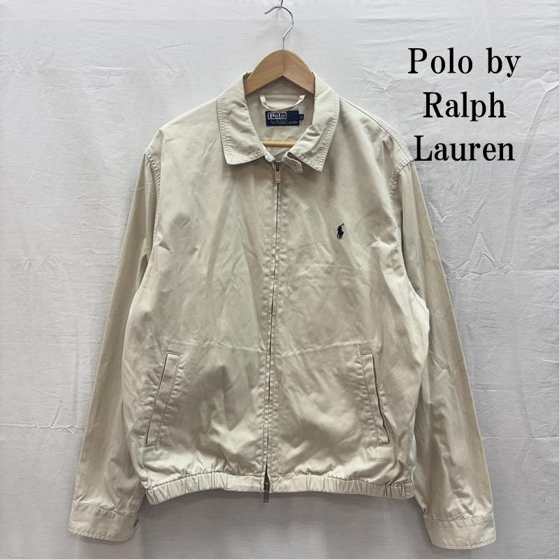 ポロバイラルフローレン Polo by RALPH LAUREN ジャケット、上着 ジャンパー、ブルゾン 90s インパクト21期 ダブルジップ ポニー 刺繍 スイングトップ JR-RL-LM-0104 LL ワンポイント X ロゴ、文字 X 刺繍 アイボリー / アイボリー / X 紺 / ネイビー / navy メンズ USED 古着 中古 50156535