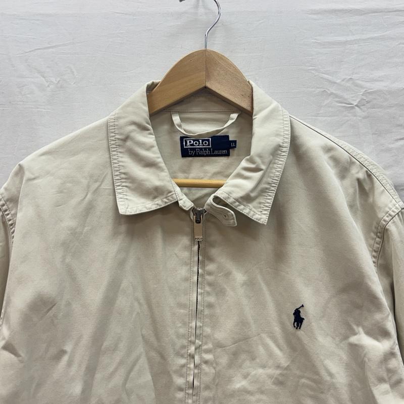 ポロバイラルフローレン Polo by RALPH LAUREN ジャケット、上着 ジャンパー、ブルゾン 90s インパクト21期 ダブルジップ ポニー 刺繍 スイングトップ JR-RL-LM-0104 LL ワンポイント X ロゴ、文字 X 刺繍 アイボリー / アイボリー / X 紺 / ネイビー / navy メンズ USED 古着 中古 50156535