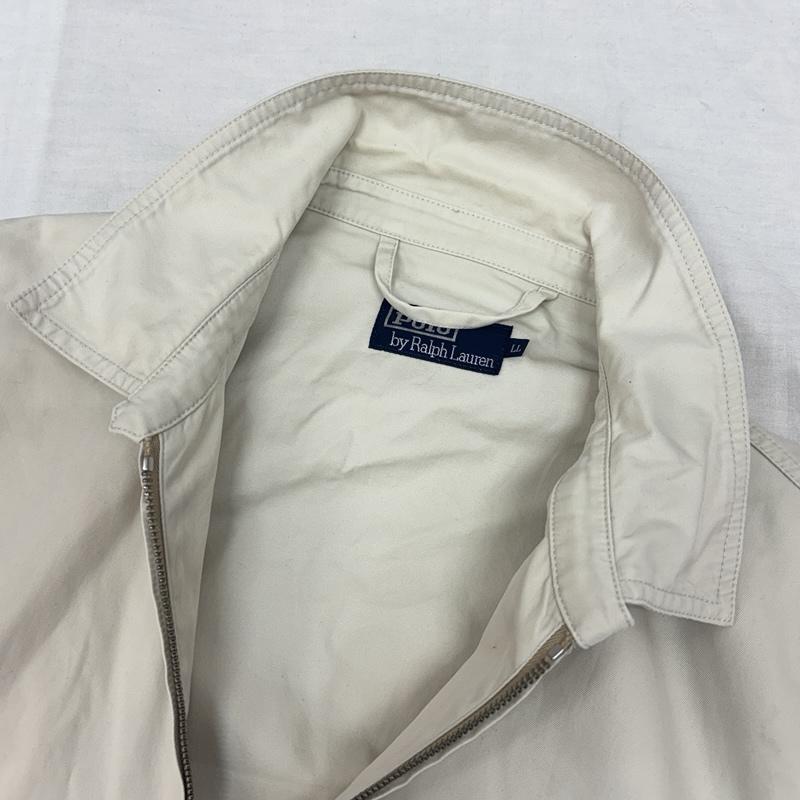 ポロバイラルフローレン Polo by RALPH LAUREN ジャケット、上着 ジャンパー、ブルゾン 90s インパクト21期 ダブルジップ ポニー 刺繍 スイングトップ JR-RL-LM-0104 LL ワンポイント X ロゴ、文字 X 刺繍 アイボリー / アイボリー / X 紺 / ネイビー / navy メンズ USED 古着 中古 50156535