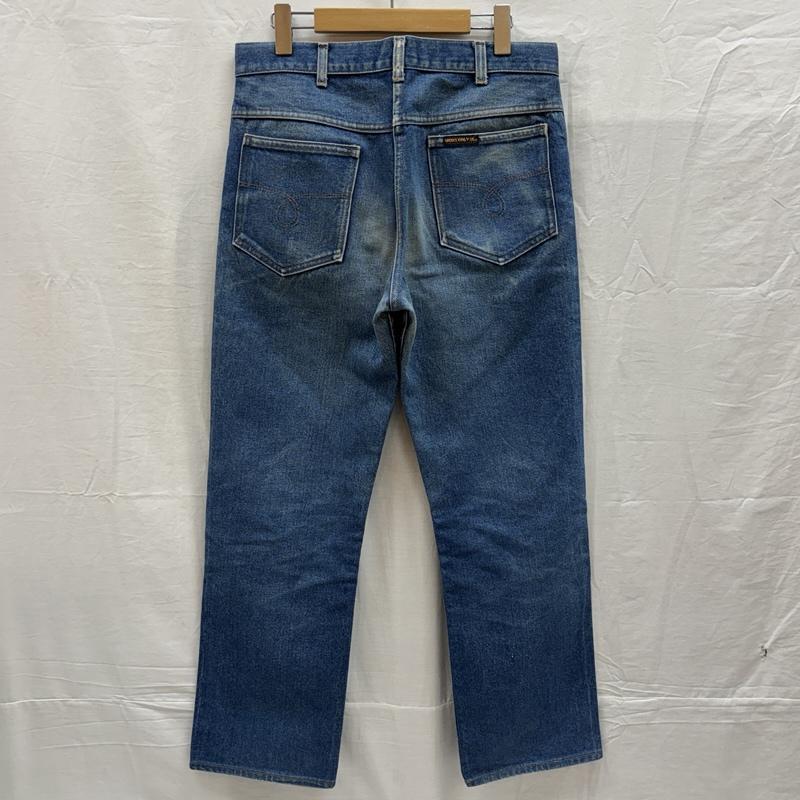 キイ KEY パンツ デニム、ジーンズ SADDLE KING PLUS サドルキング 70s 80s USA製 TALON ジッパー 5P ヴィンテージ デニムパンツ 32インチ インディゴ / インディゴ / Indigo メンズ USED 古着 中古 50156537