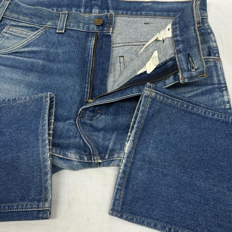 キイ KEY パンツ デニム、ジーンズ SADDLE KING PLUS サドルキング 70s 80s USA製 TALON ジッパー 5P ヴィンテージ デニムパンツ 32インチ インディゴ / インディゴ / Indigo メンズ USED 古着 中古 50156537