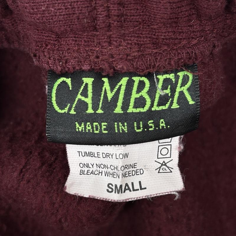 キャンバー CAMBER ボトムス ボトムス USA製 ヘビーウェイト イージー ジョガー スウェット パンツ S えんじ / ワインレッド / dark red メンズ USED 古着 中古 50156540