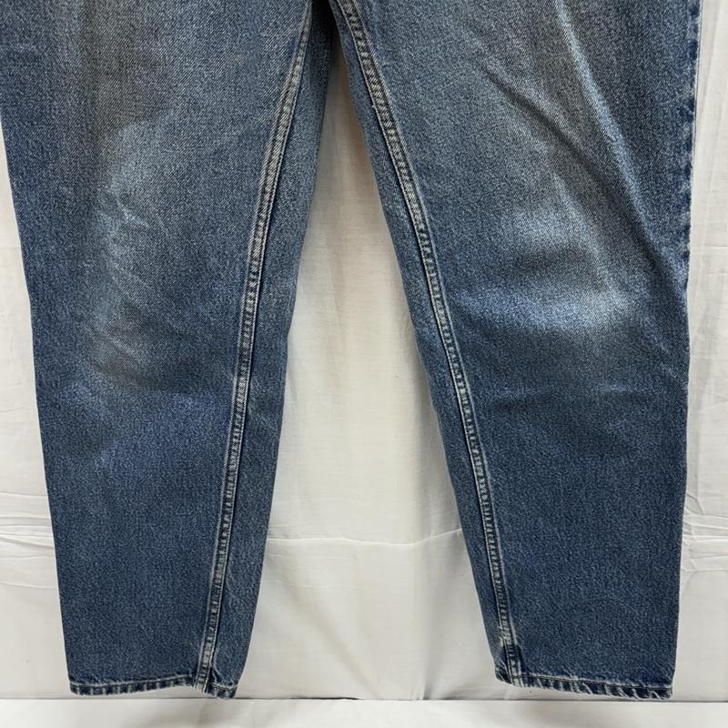 リーバイス Levi s パンツ デニム、ジーンズ 550 メキシコ製 00s 02年 テーパード ジッパーフライ デニムパンツ 8 ワンポイント インディゴ / インディゴ / Indigo レディース USED 古着 中古 50156541