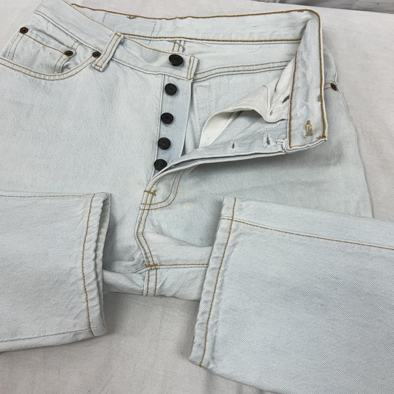 リーバイス Levi s パンツ デニム、ジーンズ 501 USA製 90s 97年 ボタンフライ デニムパンツ - レディース USED 古着 中古 50156543