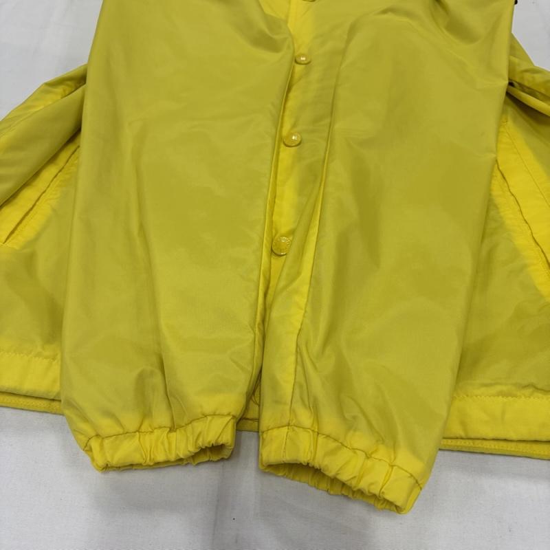 ザノースフェイス THE NORTH FACE ジャケット、上着 ジャンパー、ブルゾン NP22030 コーチジャケット ナイロン ブルゾン ロゴ パッチ ワッペン 刺繍 M ロゴ、文字 黄 / イエロー / yellow X 黒 / ブラック / black X 白 / ホワイト / white メンズ USED 古着 中古 50156552