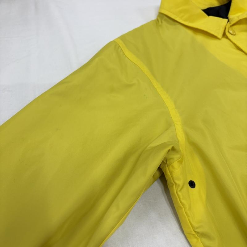 ザノースフェイス THE NORTH FACE ジャケット、上着 ジャンパー、ブルゾン NP22030 コーチジャケット ナイロン ブルゾン ロゴ パッチ ワッペン 刺繍 M ロゴ、文字 黄 / イエロー / yellow X 黒 / ブラック / black X 白 / ホワイト / white メンズ USED 古着 中古 50156552