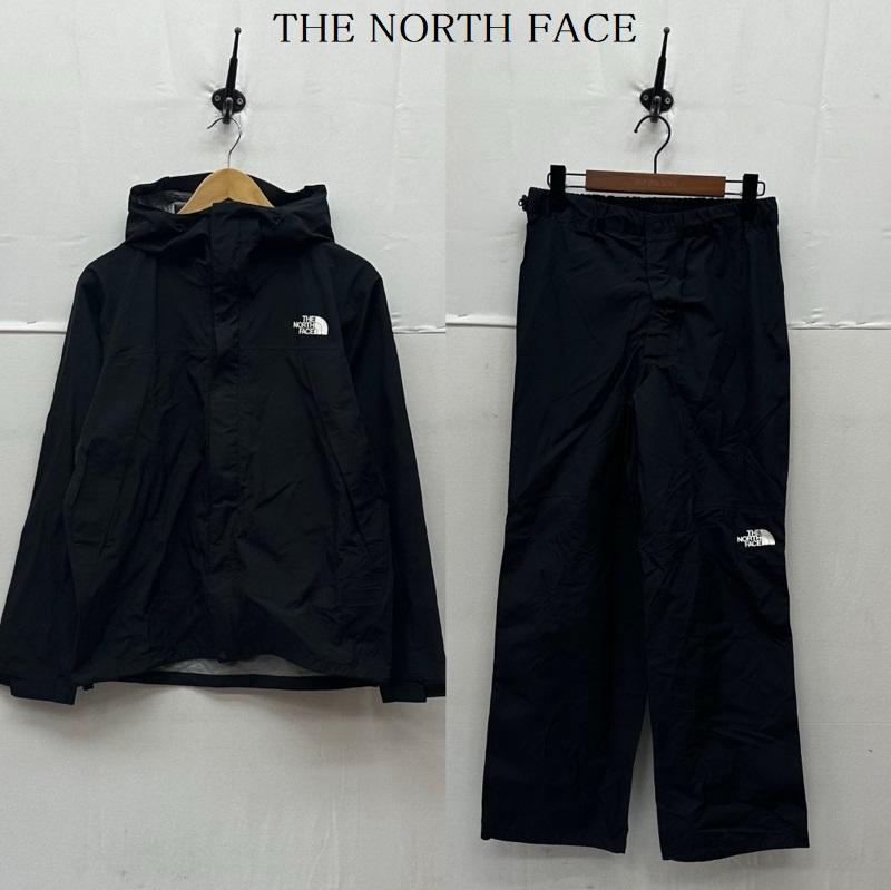 ザノースフェイス THE NORTH FACE ジャケット、上着 ジャンパー、ブルゾン RAINTEX AERO ナイロン ジャケット パンツ セットアップ NP11520 S 黒 / ブラック / black メンズ USED 古着 中古 50156554