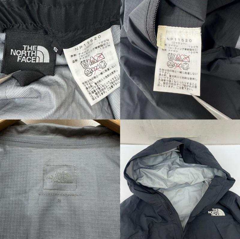 ザノースフェイス THE NORTH FACE ジャケット、上着 ジャンパー、ブルゾン RAINTEX AERO ナイロン ジャケット パンツ セットアップ NP11520 S 黒 / ブラック / black メンズ USED 古着 中古 50156554