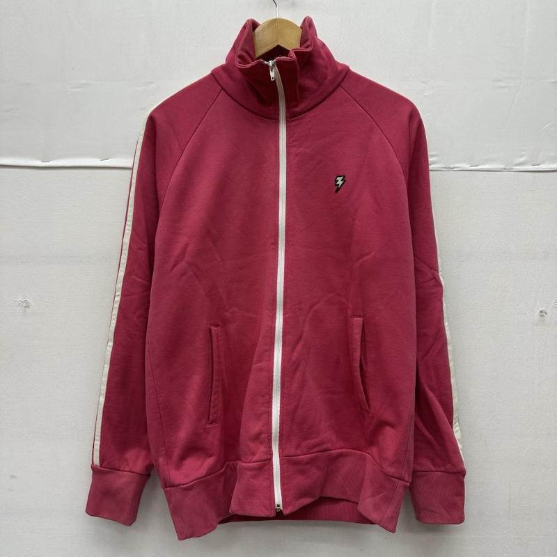 オゾン ロックス OZONE ROCKS ジャケット、上着 ジャンパー、ブルゾン スカル ワッペン トラック ジャケット 8CG-1024 L 桃 / ピンク / pink メンズ USED 古着 中古 50156556