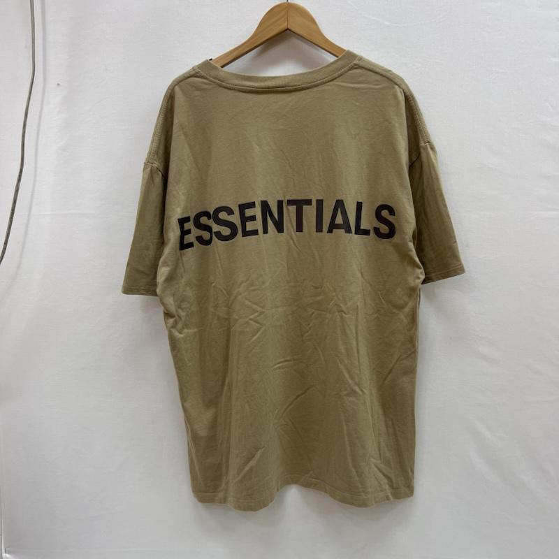 エッセンシャルズ ESSENTIALS Tシャツ 半袖 ロゴ プリント Tシャツ FEAR OF GOD M カーキ / カーキ / khaki メンズ USED 古着 中古 50156568