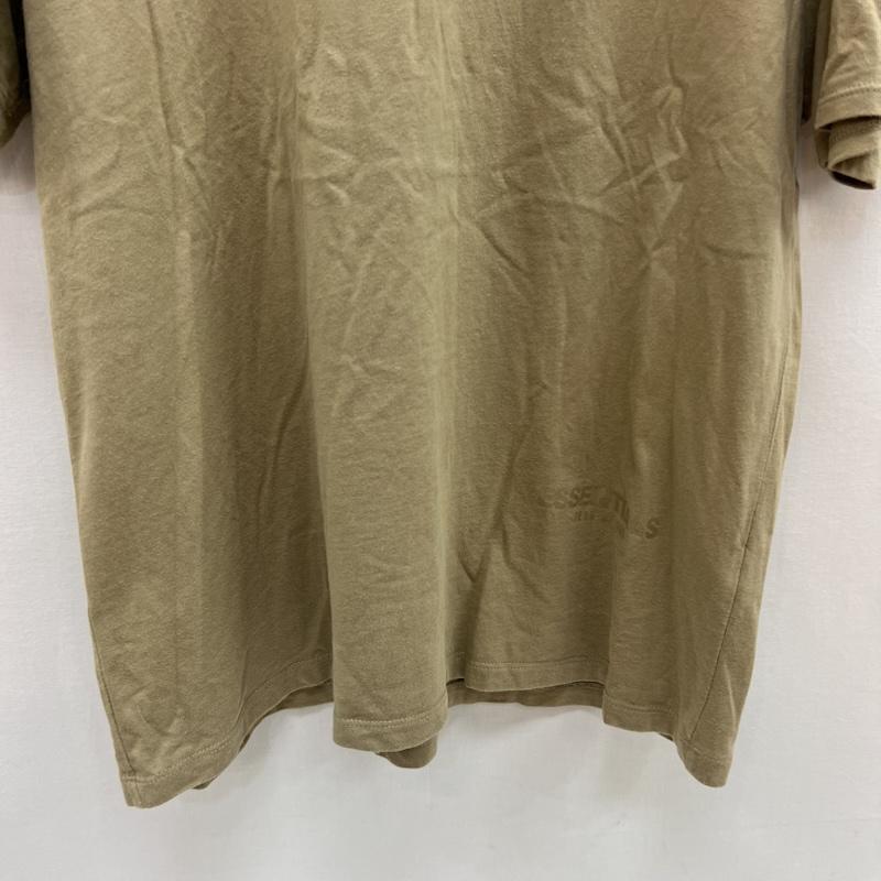 エッセンシャルズ ESSENTIALS Tシャツ 半袖 ロゴ プリント Tシャツ FEAR OF GOD M カーキ / カーキ / khaki メンズ USED 古着 中古 50156568