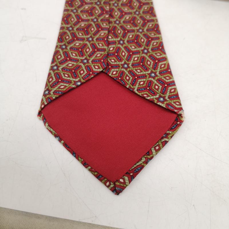 エルメス HERMES ネクタイ ネクタイ シルク ネクタイ フランス製 - 赤 / レッド / red メンズ USED 古着 中古 50156600