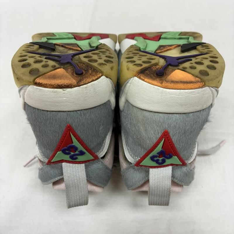 ナイキ NIKE スニーカー スニーカー Air Jordan 7 SE Hare 2.0 CT8528-002 ハラコ エアジョーダン ハイカット スニーカー 26.5cm ロゴ、文字 マルチカラー / マルチカラー / multicolor メンズ USED 古着 中古 50156610