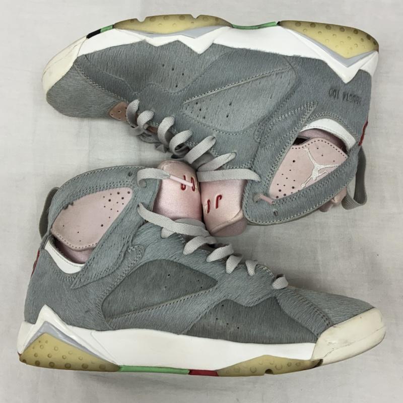 ナイキ NIKE スニーカー スニーカー Air Jordan 7 SE Hare 2.0 CT8528-002 ハラコ エアジョーダン ハイカット スニーカー 26.5cm ロゴ、文字 マルチカラー / マルチカラー / multicolor メンズ USED 古着 中古 50156610