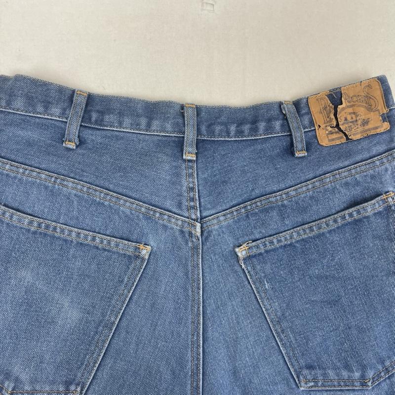 ジェーシーペニー JCPENNEY パンツ デニム、ジーンズ メキシコ製 ワイド ストレート デニム パンツ 34インチ インディゴ / インディゴ / Indigo メンズ USED 古着 中古 50156631