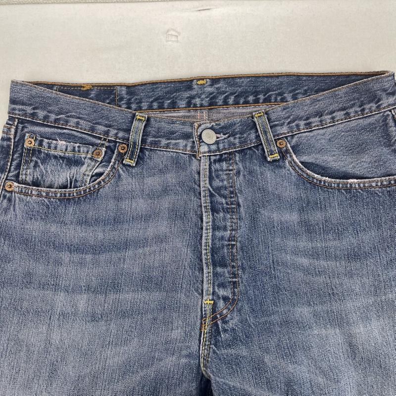 リーバイス Levi s パンツ デニム、ジーンズ 501 ボタン 裏 292 ボタンフライ デニム パンツ 33インチ インディゴ / インディゴ / Indigo メンズ USED 古着 中古 50156634