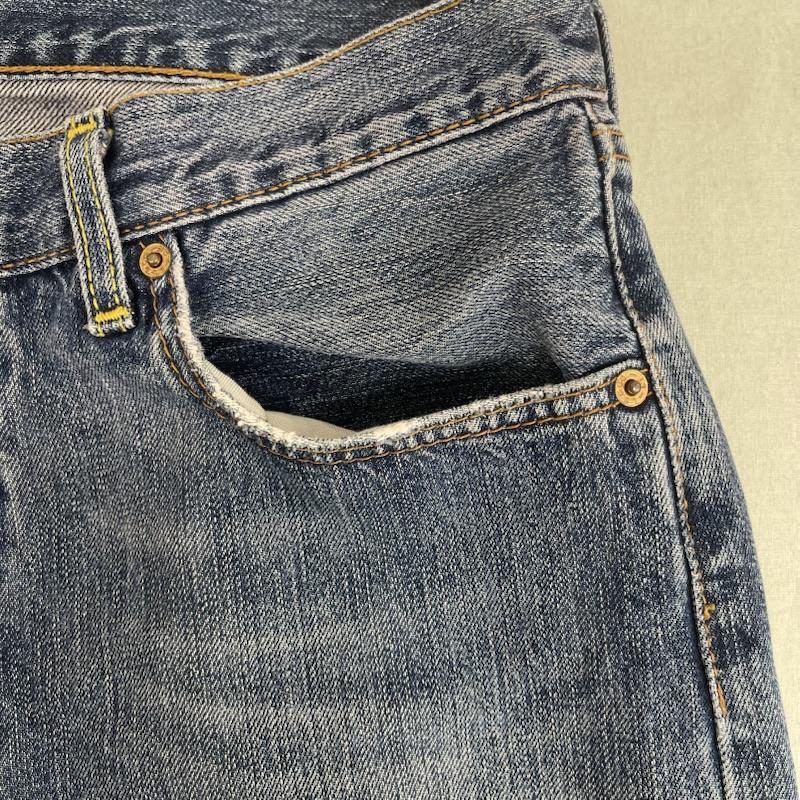リーバイス Levi s パンツ デニム、ジーンズ 501 ボタン 裏 292 ボタンフライ デニム パンツ 33インチ インディゴ / インディゴ / Indigo メンズ USED 古着 中古 50156634
