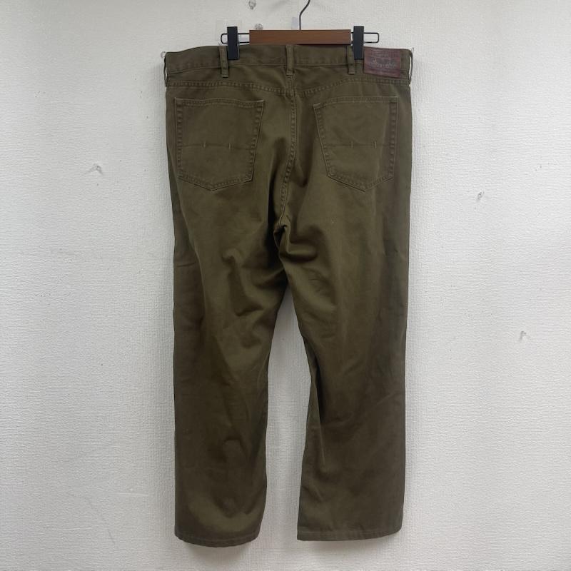 ポロラルフローレン POLO RALPH LAUREN パンツ ワークパンツ、ペインターパンツ SUPERIOR QUALITY レザー パッチ コットン パンツ TALON 38 カーキ / カーキ / khaki メンズ USED 古着 中古 50156638