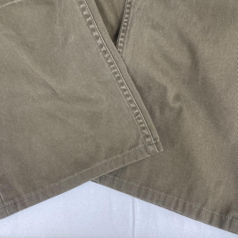 ポロラルフローレン POLO RALPH LAUREN パンツ ワークパンツ、ペインターパンツ SUPERIOR QUALITY レザー パッチ コットン パンツ TALON 38 カーキ / カーキ / khaki メンズ USED 古着 中古 50156638