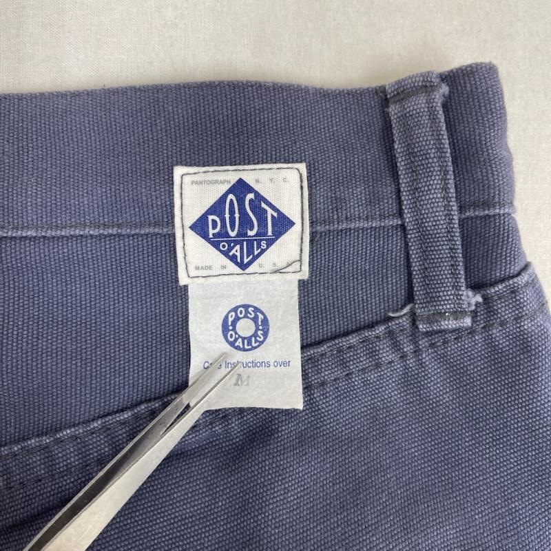 古着 USED パンツ ワークパンツ、ペインターパンツ POST O ALLS USA製 ワーク パンツ M 紺 / ネイビー / navy メンズ USED 古着 中古 50156639