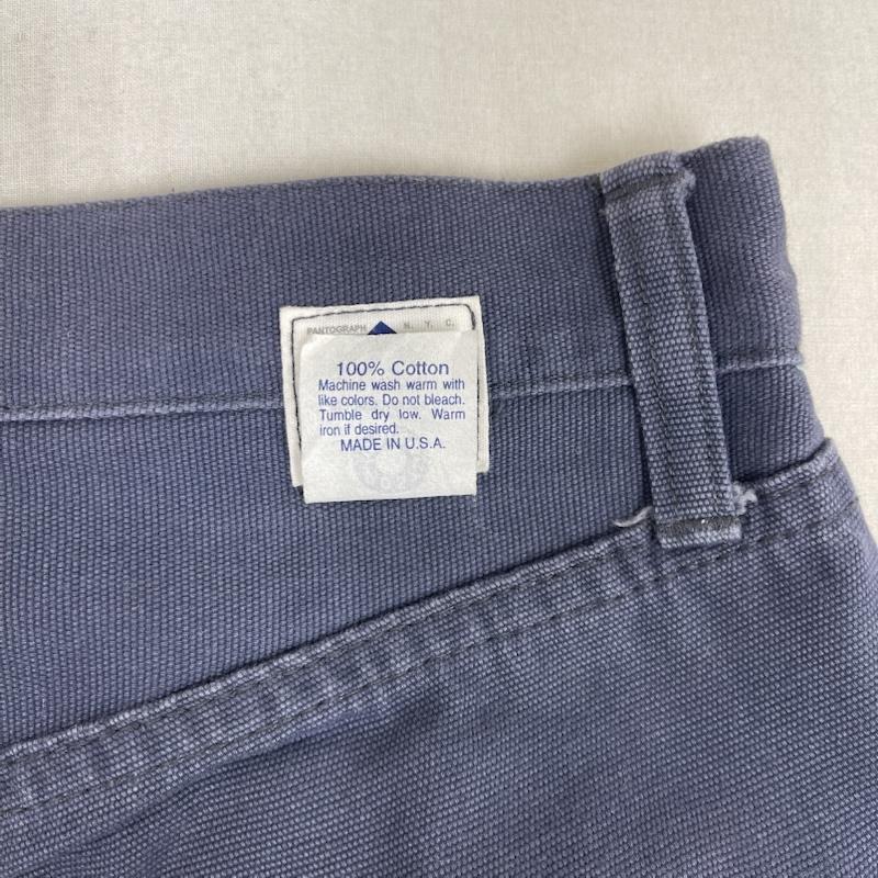 古着 USED パンツ ワークパンツ、ペインターパンツ POST O ALLS USA製 ワーク パンツ M 紺 / ネイビー / navy メンズ USED 古着 中古 50156639