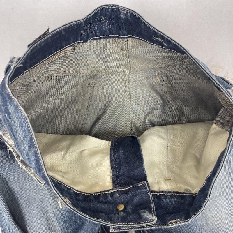 ジースターロゥ G-STAR RAW パンツ デニム、ジーンズ ARC 3D LOOSE TAPERED 加工 バナナ デニム パンツ インディゴ / インディゴ / Indigo メンズ USED 古着 中古 50156655
