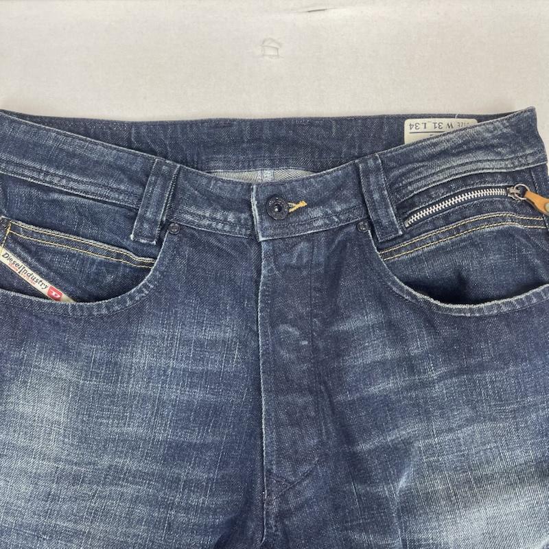 ディーゼル DIESEL パンツ デニム、ジーンズ PADDOM ストレート デニム パンツ 31インチ インディゴ / インディゴ / Indigo メンズ USED 古着 中古 50156665
