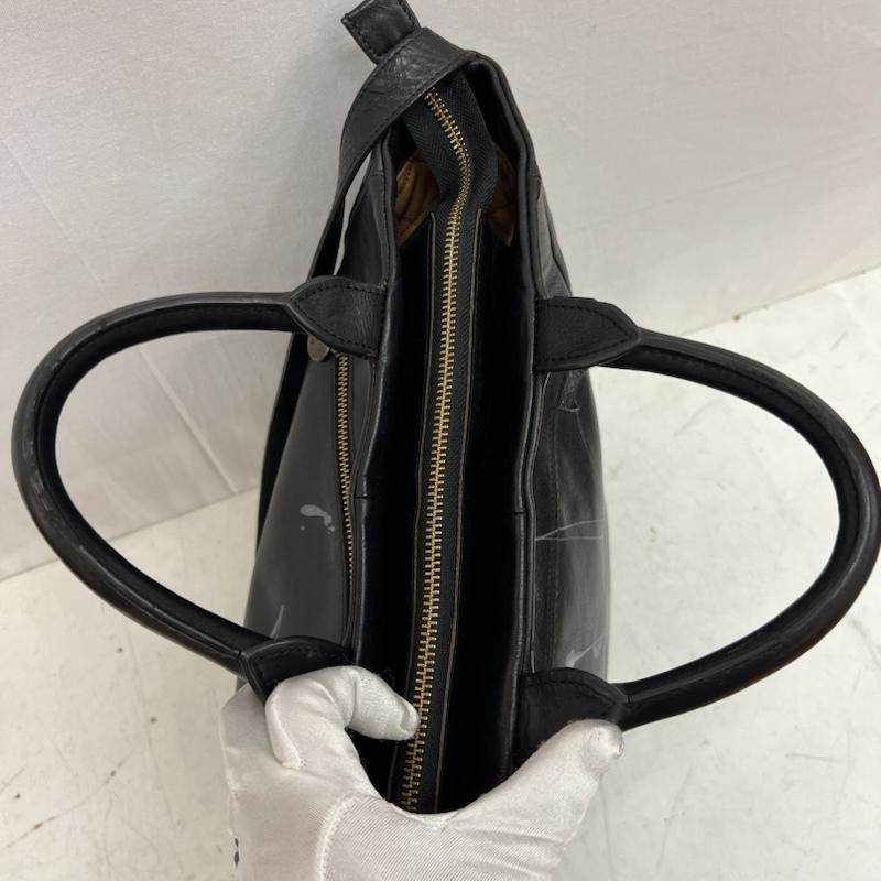 カンペール CAMPER トートバッグ トートバッグ For hands ペイント加工 レザー 2way ショルダー トートバッグ - 黒 / ブラック / black メンズ USED 古着 中古 50156695