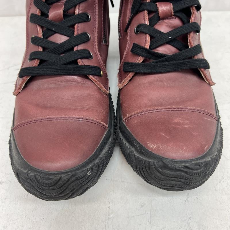 スピングルムーブ SPINGLE MOVE ブーツ 一般 スムースレザー ミリタリーブーツ SPM-419 L 26.5cm えんじ / ワインレッド / dark red メンズ USED 古着 中古 50156704