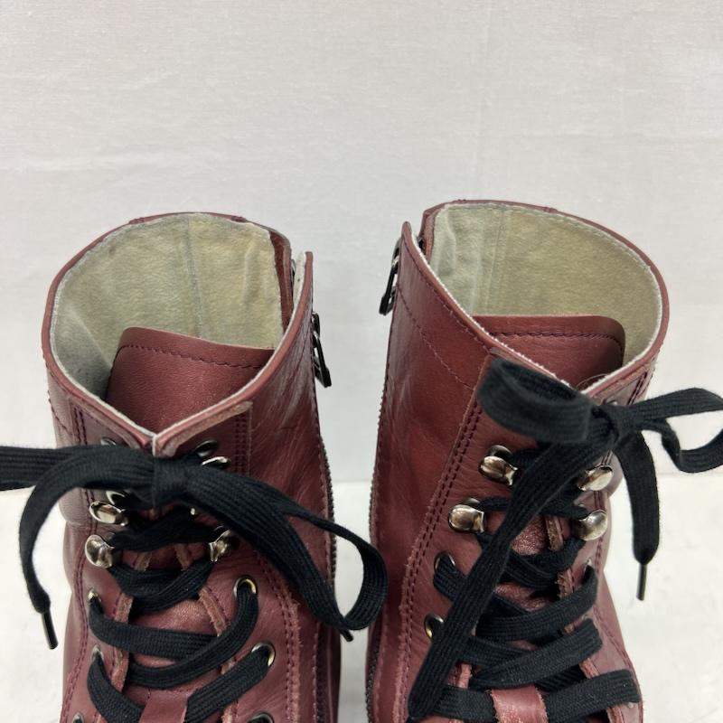 スピングルムーブ SPINGLE MOVE ブーツ 一般 スムースレザー ミリタリーブーツ SPM-419 L 26.5cm えんじ / ワインレッド / dark red メンズ USED 古着 中古 50156704