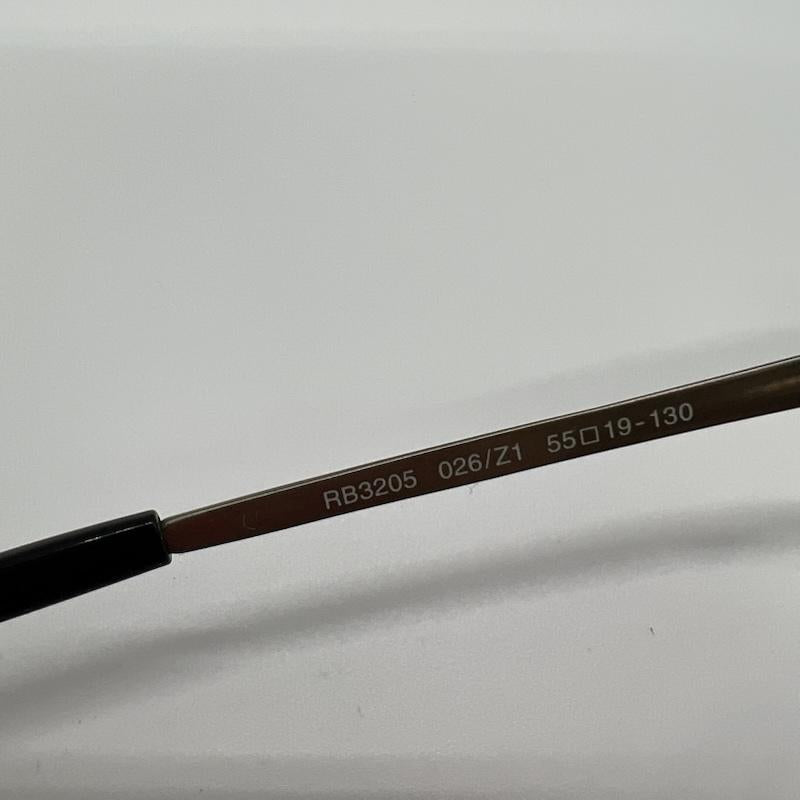 レイバン Ray-Ban めがね・サングラス サングラス サングラス RB3205 メタルフレーム ガンメタリック - メンズ USED 古着 中古 50156706