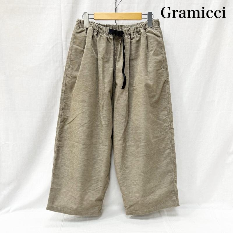 グラミチ GRAMICCI ボトムス ボトムス glp-18f027 アメリカンベルベティーンバルーンパンツ ベージュ FREE FREE 無地 ベージュ / ベージュ / beige レディース USED 古着 中古 50156715
