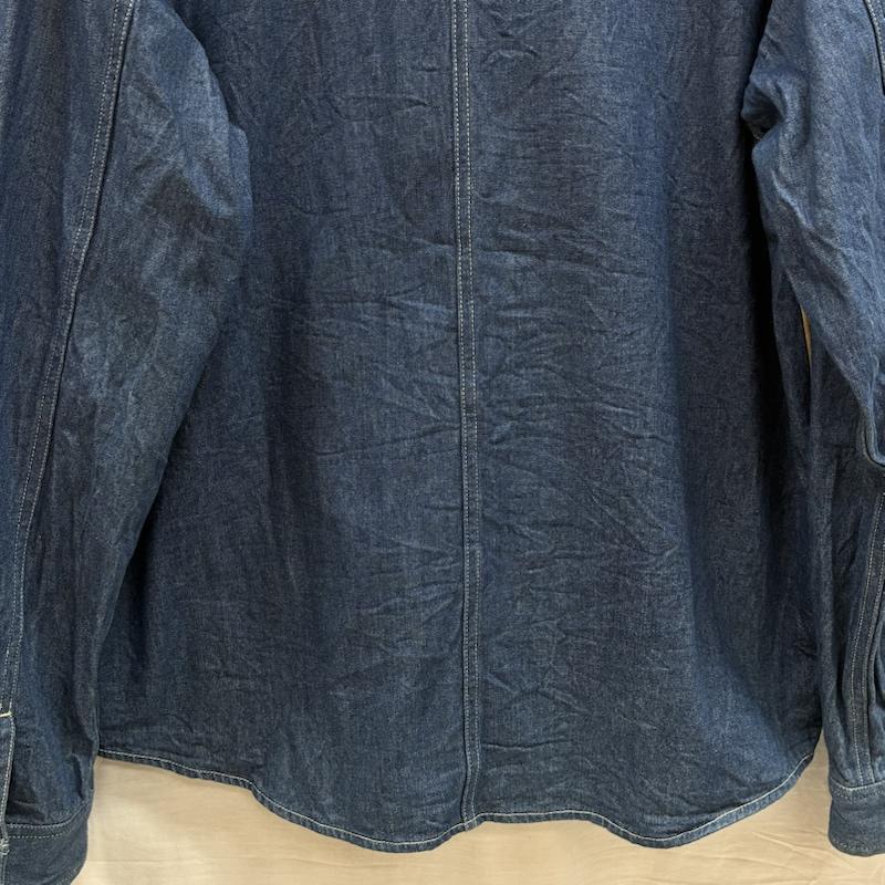 ステューシー STUSSY シャツ、ブラウス 長袖 20AW Cord Denim Mix コーデュロイ デニム 切替 シャツ 1110126 L ワンポイント X ロゴ、文字 メンズ USED 古着 中古 50156737
