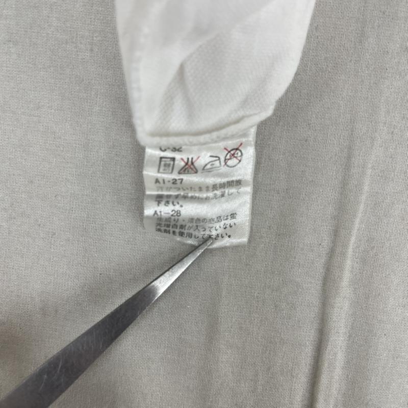 ポロスポーツラルフローレン POLOSPORT ポロシャツ 半袖 USA製 ロゴ プリント ポロ シャツ 半袖 L 白 / ホワイト / white メンズ USED 古着 中古 50156739