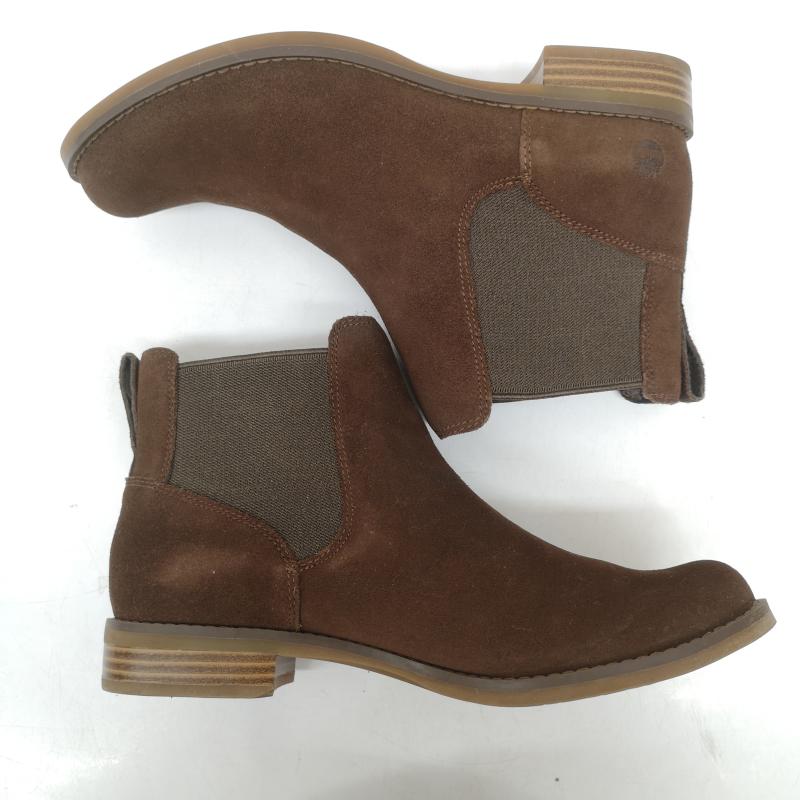 ティンバーランド Timberland ブーツ 一般 スエード サイドゴア ブーツ 25.5cm 茶 / ブラウン / brown メンズ USED 古着 中古 50156744