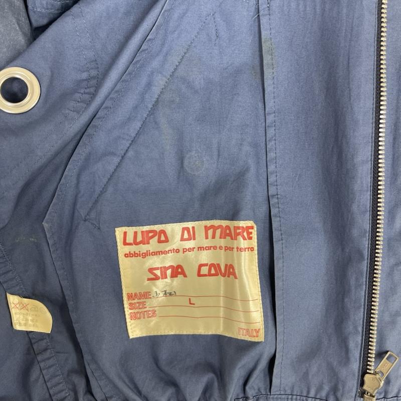 古着 USED ジャケット、上着 ジャンパー、ブルゾン SINA COVA 90s 短丈 バック ロゴ ジャケット L 青 / ブルー / blue メンズ USED 古着 中古 50156752