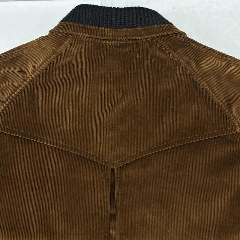 カラー kolor ジャケット、上着 ジャンパー、ブルゾン 25AW コーデュロイ ブルゾン 25WCM-G04103 タグ付き 3 茶 / ブラウン / brown X 黒 / ブラック / black メンズ USED 古着 中古 50156753