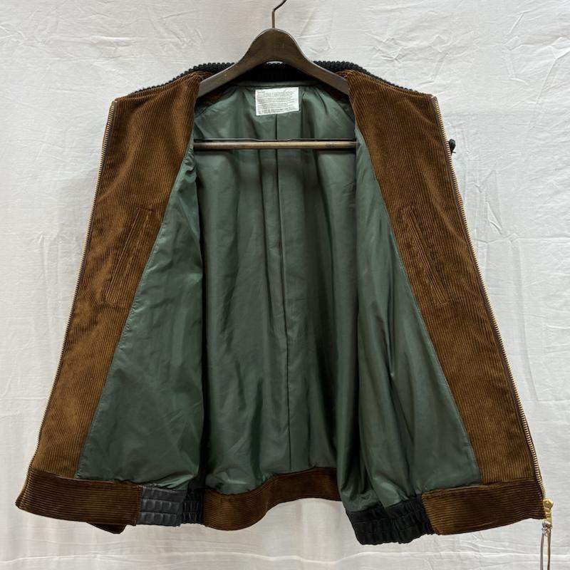 カラー kolor ジャケット、上着 ジャンパー、ブルゾン 25AW コーデュロイ ブルゾン 25WCM-G04103 タグ付き 3 茶 / ブラウン / brown X 黒 / ブラック / black メンズ USED 古着 中古 50156753
