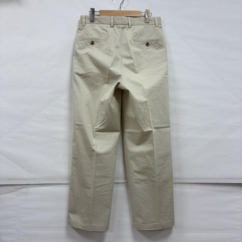 ブルックス ブラザーズ BROOKS BROTHERS パンツ チノパン 2タック チノパン カジュアル フォーマル パンツ ジッパーフライ 30インチ 無地 ナチュラル / ナチュラル / メンズ USED 古着 中古 50156776