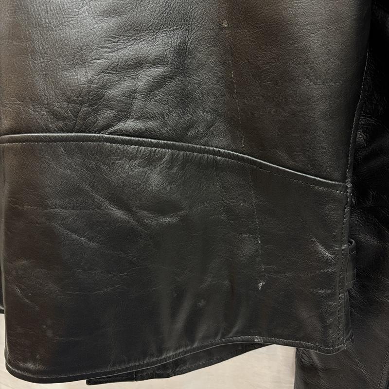古着 USED ジャケット、上着 レザージャケット Axel アクセル バッファロー レザー ダブル ライダース ジャケット XXL 黒 / ブラック / black メンズ USED 古着 中古 50156802