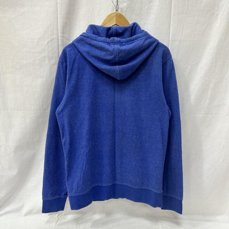 パタゴニア patagonia パーカー 長袖 M s P-6 Label LW Full-Zip Hoody blue S S ロゴ、文字 X ワンポイント 青 / ブルー / blue メンズ USED 古着 中古 50156813