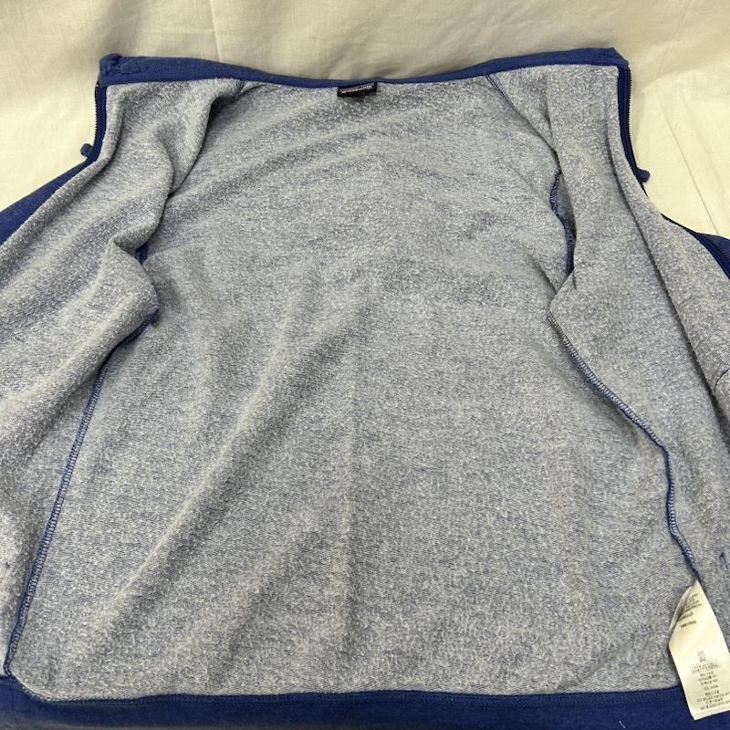 パタゴニア patagonia パーカー 長袖 M s P-6 Label LW Full-Zip Hoody blue S S ロゴ、文字 X ワンポイント 青 / ブルー / blue メンズ USED 古着 中古 50156813