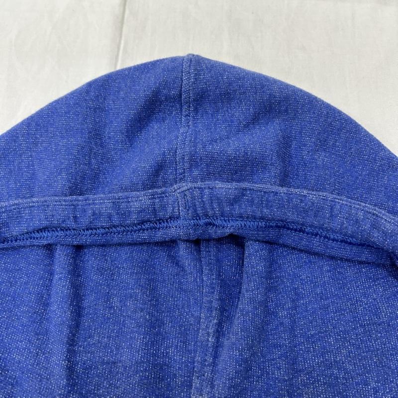 パタゴニア patagonia パーカー 長袖 M s P-6 Label LW Full-Zip Hoody blue S S ロゴ、文字 X ワンポイント 青 / ブルー / blue メンズ USED 古着 中古 50156813