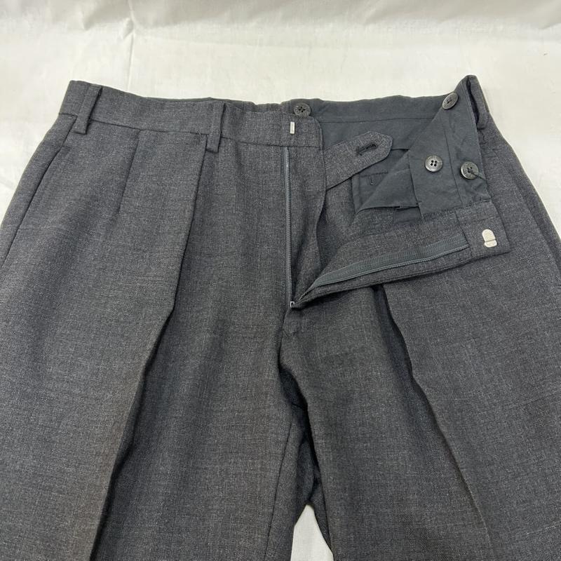 ポロバイラルフローレン Polo by RALPH LAUREN スーツ スーツ 無地 シングルスーツ ツーピース サイドベンツ ワンタックパンツ シングル チャコールグレー Y6 - 無地 灰 / グレー / gray メンズ USED 古着 中古 50156821