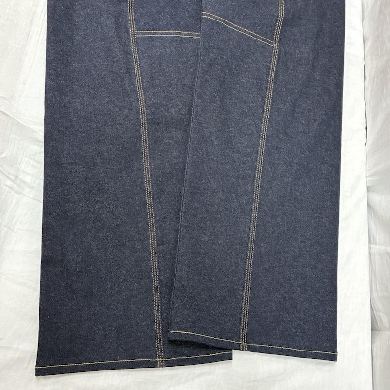 ジュンヤワタナベマン JUNYA WATANABE MAN パンツ デニム、ジーンズ COMME des GARCONS 26ss ストレッチ ルーズ ストレート デニム パンツ シンチバック WQ-P031 XL インディゴ / インディゴ / Indigo メンズ USED 古着 中古 50156829