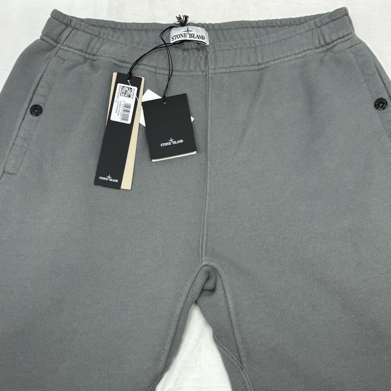 ストーンアイランド STONE ISLAND ボトムス ボトムス 25AW FELPA PANTALONE コットン フリース イージー ジョガー スウェット パンツ K2S156200014 L ワンポイント X ロゴ、文字 灰 / グレー / gray メンズ USED 古着 中古 50156831