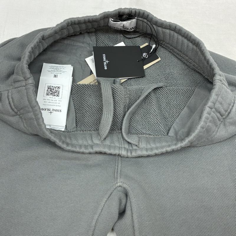 ストーンアイランド STONE ISLAND ボトムス ボトムス 25AW FELPA PANTALONE コットン フリース イージー ジョガー スウェット パンツ K2S156200014 L ワンポイント X ロゴ、文字 灰 / グレー / gray メンズ USED 古着 中古 50156831