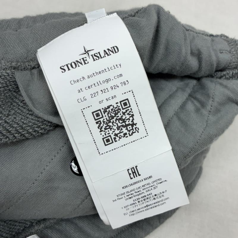 ストーンアイランド STONE ISLAND ボトムス ボトムス 25AW FELPA PANTALONE コットン フリース イージー ジョガー スウェット パンツ K2S156200014 L ワンポイント X ロゴ、文字 灰 / グレー / gray メンズ USED 古着 中古 50156831