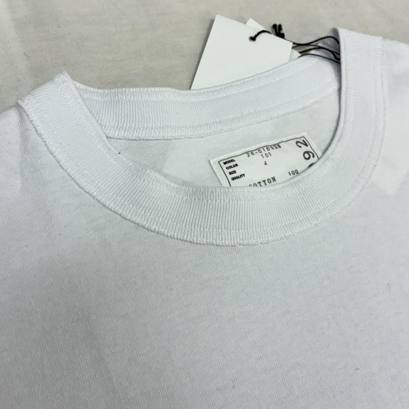 サカイ Sacai Tシャツ 半袖 26ss Carhartt カーハート コラボ 26-01092S コットン ジャージー クルーネック Tシャツ 4 ロゴ、文字 白 / ホワイト / white メンズ USED 古着 中古 50156835