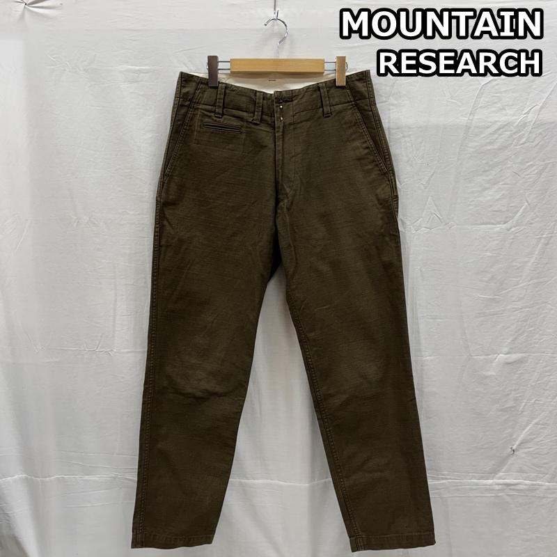 マウンテンリサーチ MOUNTAIN RESEARCH ボトムス ボトムス フレンチ ファティーグ パンツ ミリタリー トラウザー MTR-1673 L メンズ USED 古着 中古 50156853